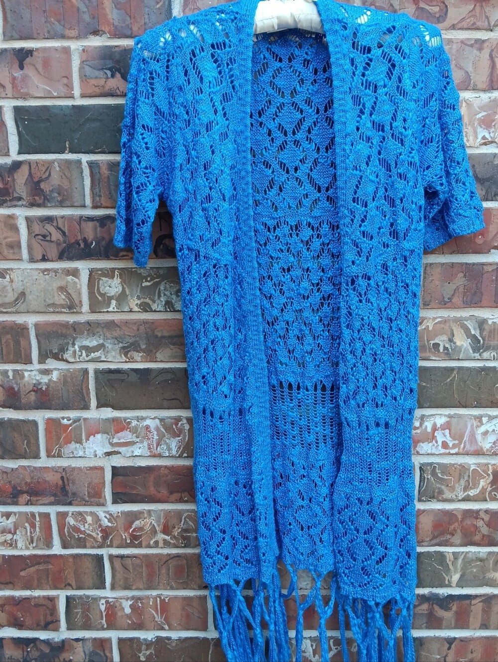 CATO Royal Blue long cardigan